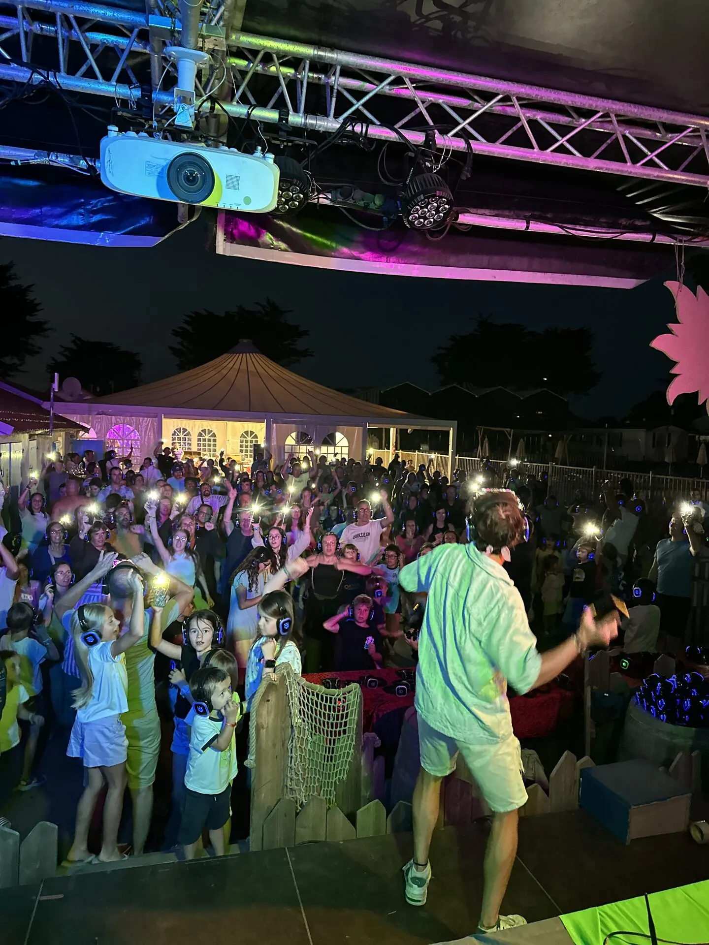 On enlève le casque - silence total